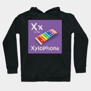 X is for Xylophone Hoodie